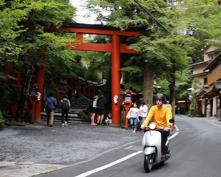 Kyoto Motorcycle Rental Roujiya